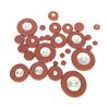 Saxophone Leathers Pads Button Leathers Pads Replacement Sax Leathers Cushion