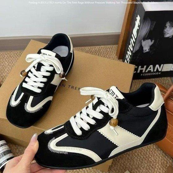Keep version~ Height-increasing retro German training shoes women's 2025 new dune wind sports Forrest Gump shoes casual shoes