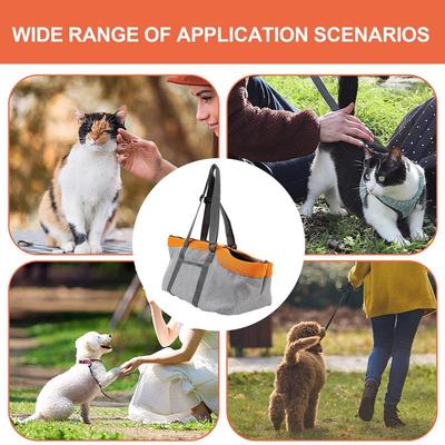 Cat Carrier Sling Breathable Adjustable Pet Carrier Bag Cat Carrying Sling Pet Travel Carrier Pet Tote Pouch Portable Shoulder