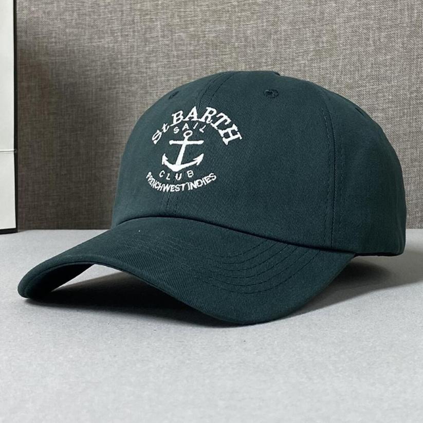 

Стильная ретро вышитая бейсболка с якорем - Классическая капитанская темно-синяя кепка для четырех сезонов, Идеальный подарок для мужчин и женщин Adjustable зелёный