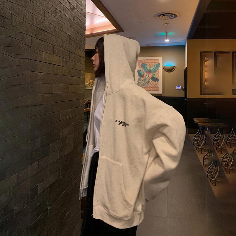 Women Long Sleeve Hooded O Neck Loose Pullovers Female Tops Solid Color Sweatshirts