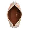Coach Borsa a Spalla Tote in Pelle Liscia con Stampa Floreale Laurel 31 Grande da Donna Argento Avorio Multicolore CT222-SVIO