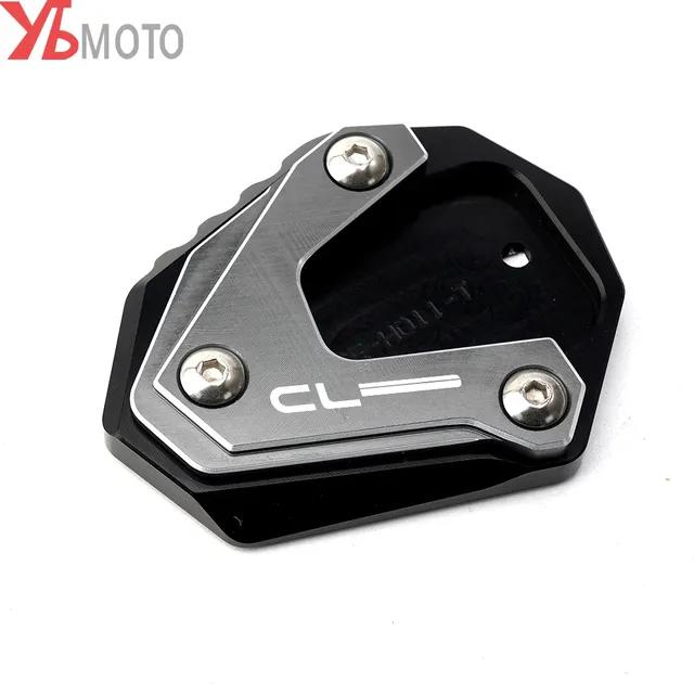 For HONDA CL500 CL250 CL300 CL 250 300 500 2023 Accessories Motorcycle Aluminum Side Stand Extension Kickstand Enlarge Pad