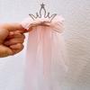 New Hairpins Baby Girls Children Princess Gauze 3D Crown Glitter Rhinestone Birthday Photography Headwear Kids Hair Accessories