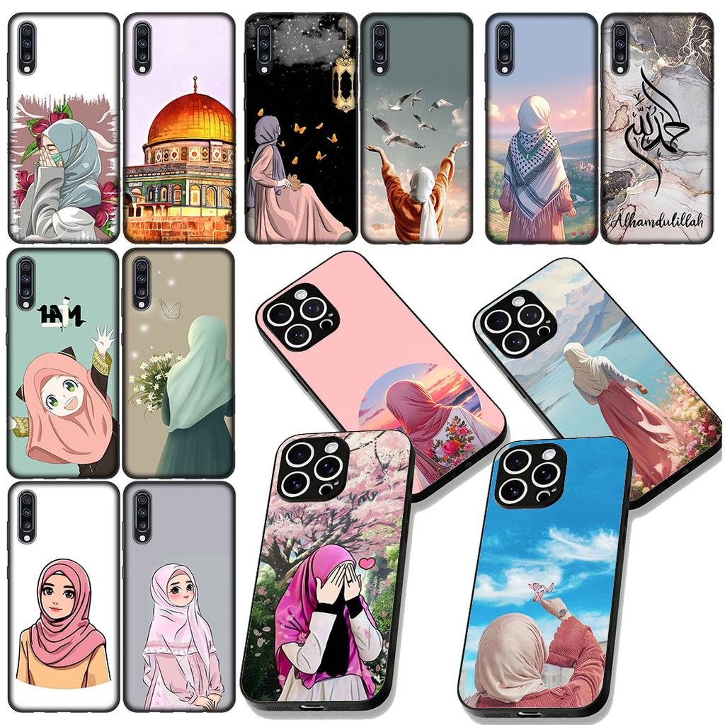 Arabic islamic muslim Muslimah Girls women Phone Case for Xiaomi Redmi Note 12 11 10 A3 Pro 10A 10C 12C Note12 5G Cover Casing