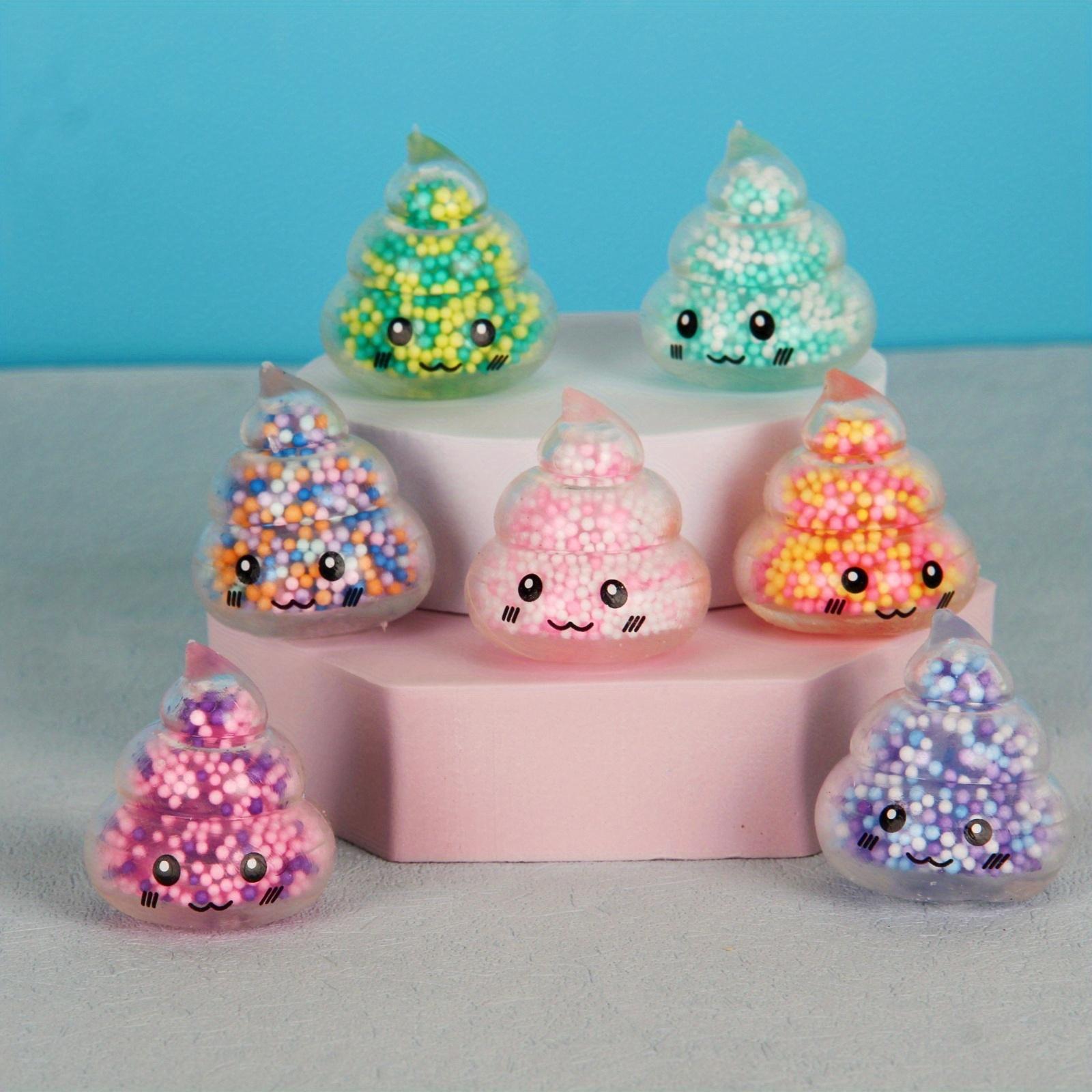 

Mini Stretchy Fake Poop Fidget Balls Stress Relief Anxiety Humorous Party Favors For Adults