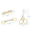 Fishing Line Cutter Sewing Tool Retractable Scissors Mini Scissors Folding Scissors Fishing Scissor