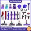 For Dyson V6 V7 V8 V11 V11 V11 V11 Vacuum Cleaner Accessories Soft Roller Brush Hepa Filter Roller Brush Head Parts Replacement
