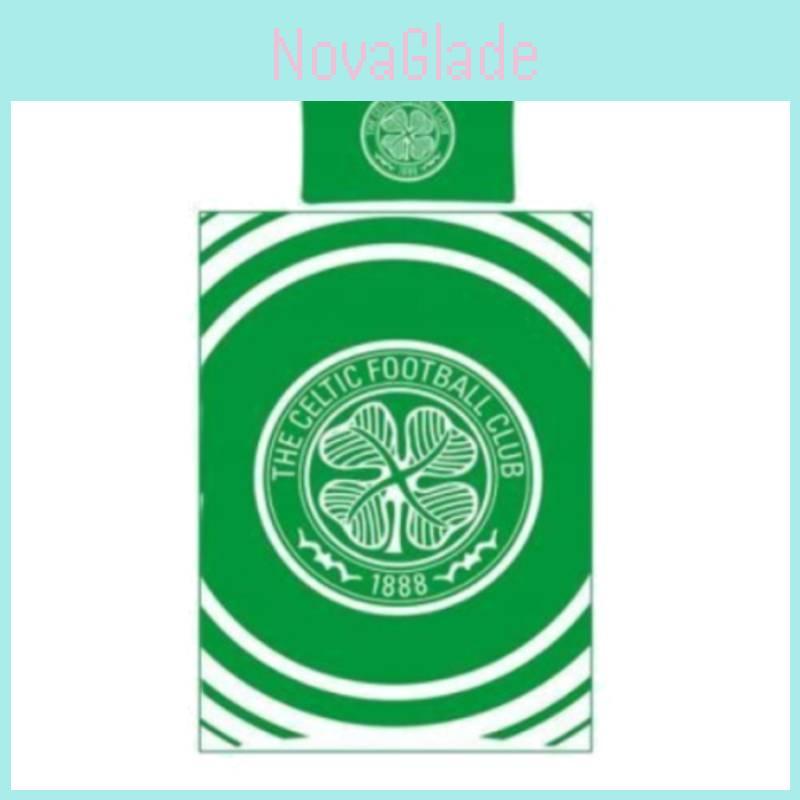 Celtic Fc Cartoon Anime Bedding Set With Microfiber Fabric For Bedroom Decor