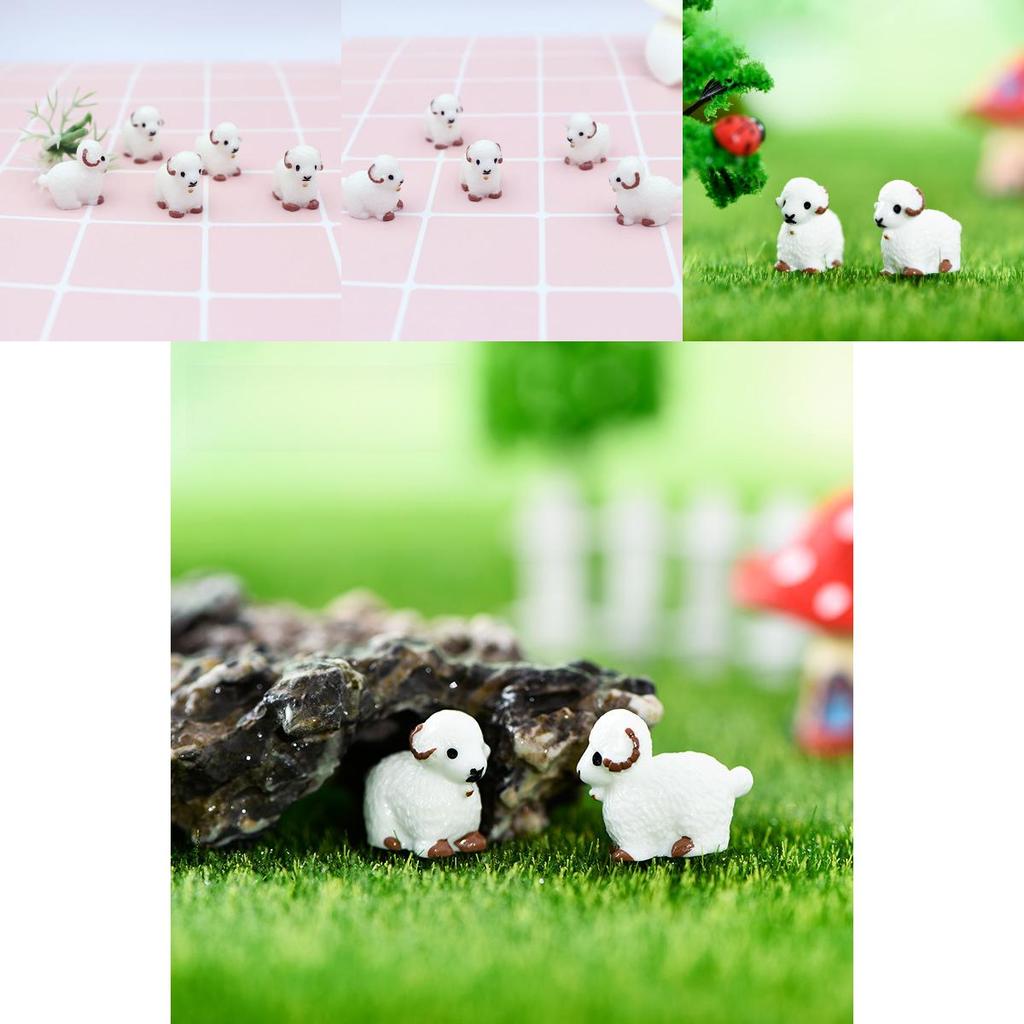 Cute Cartoon Sheep Decoration Ideal For Crafting Resin Art Projects And Mini Landscapes