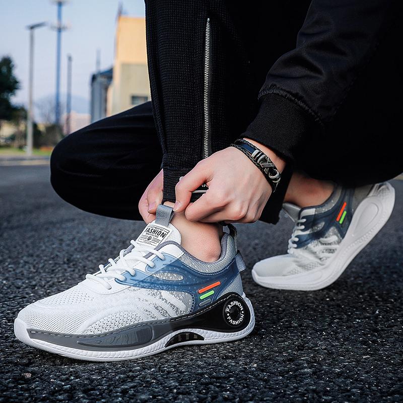 New Men's Men Casual Shoes Breathable Sneakers Walking Shoes Are Lightweight  Slip Resistant  and Durable Outdoor Running Shoes