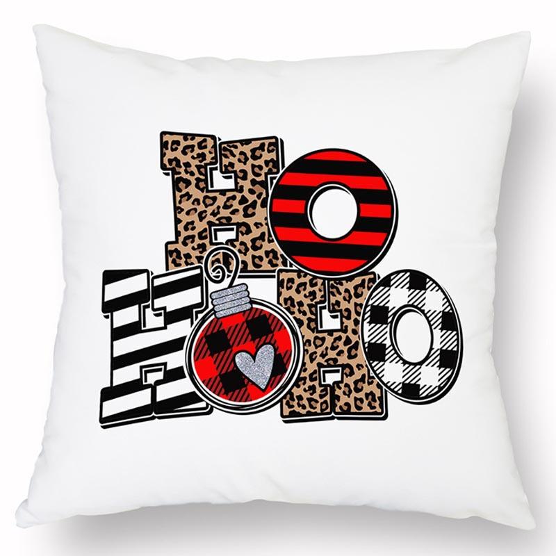 Νέα Χριστουγεννιάτικη Λινή Τυπωμένη Μαξιλαροθήκη Σπίτι Καναπές Σαλόνι Διακοπές Ανθεκτικό στη Βρωμιά Μαξιλάρι