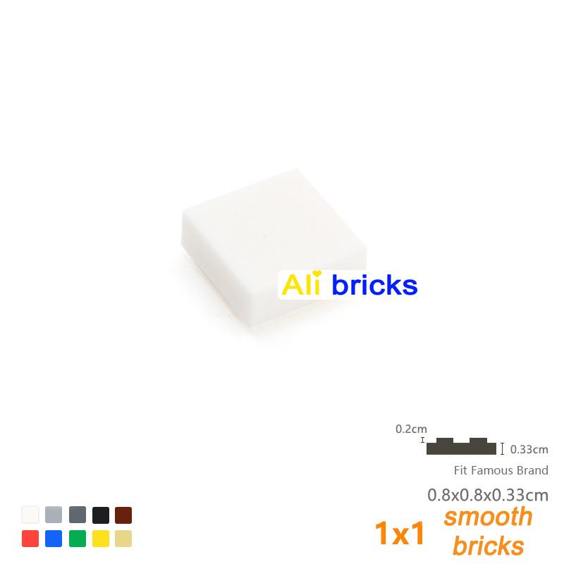 1500pcs DIY Building Blocks Figure Bricks Smooth 1x1 24Color Educational Creative Size Compatible With 3070 Toys for Children