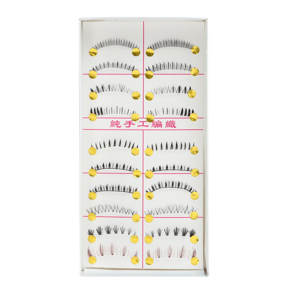 10 Pairs Fashion Natural Different Lower Bottom Eye Lashes False Eyelashes Handmade