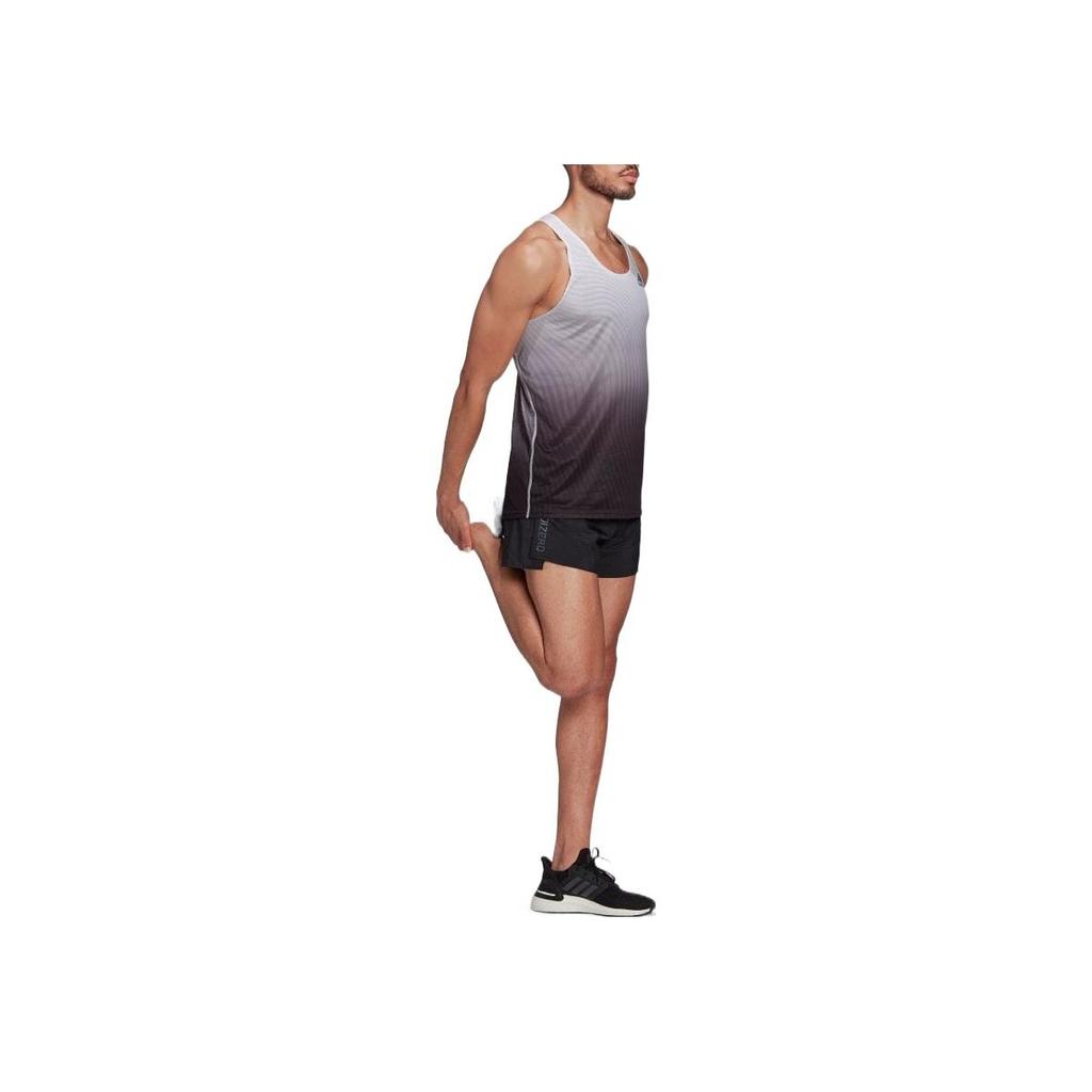 adidas Solid Color Logo Print Elastic Waist Casual Shorts Men Shorts Black HA3690