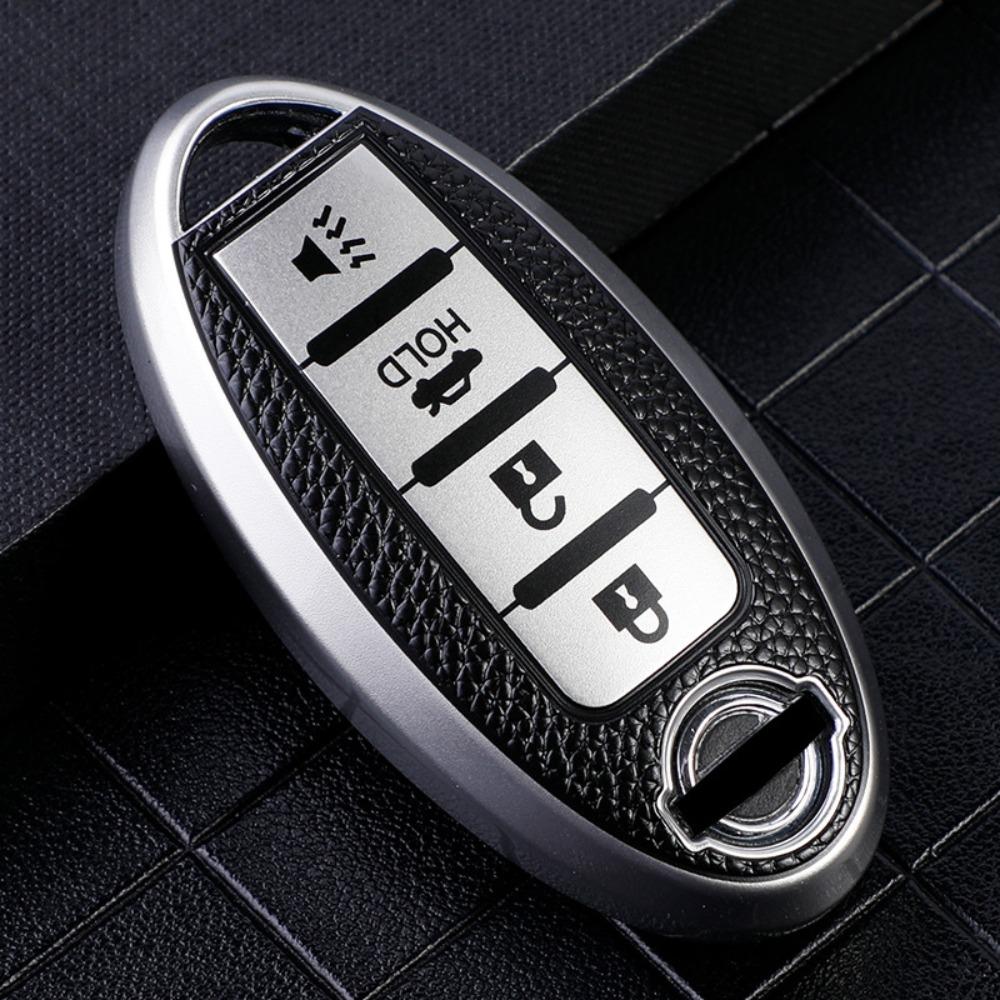 Soft Silicone Car Key Cover for Nissan Tiida Sylphy Teana Durable Protective Key Case