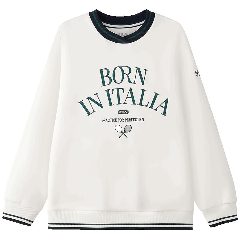 FILA Kids Thermal Anti-Bacterial Crewneck Sweatshirt 140