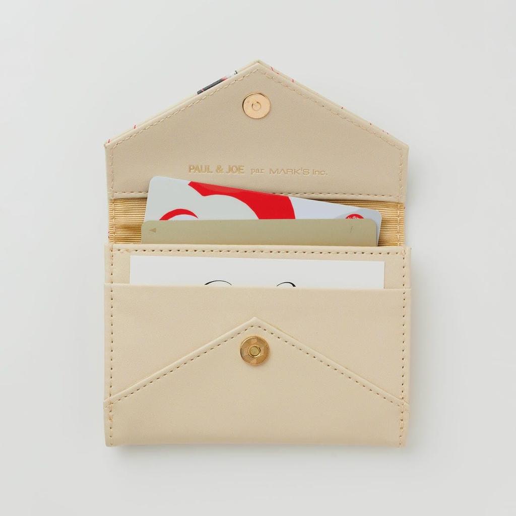 Marks Paul & Joe Cats with Yarn Card Case PAJ-CC3-BE