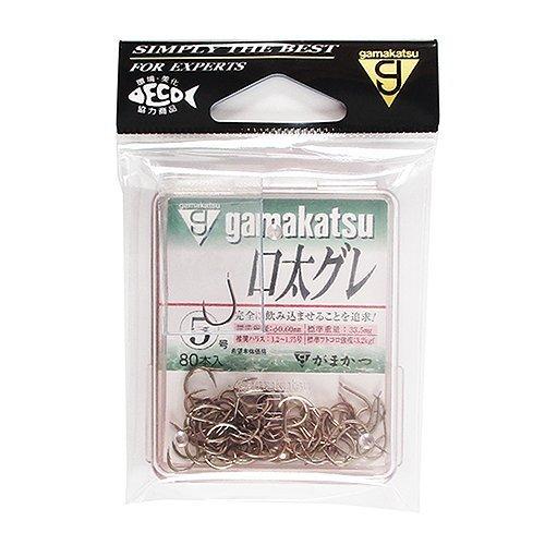 Gamakatsu Single Hook Thick Gray The Box No. 5 80