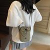 Nylon Rope Drawstring Crossbody Bag Coin Pouch Mobile Phone Bag Water Bottle Pouch  Sports