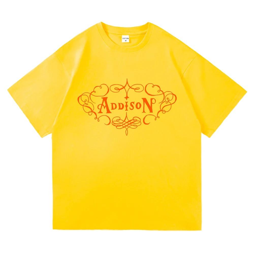 

Addison Rae AddisonT Graphic Tee 2025 New Album Merch Vintage Harajuku Style Unisex Premium Cotton Women And Men Tshirts 4XL
