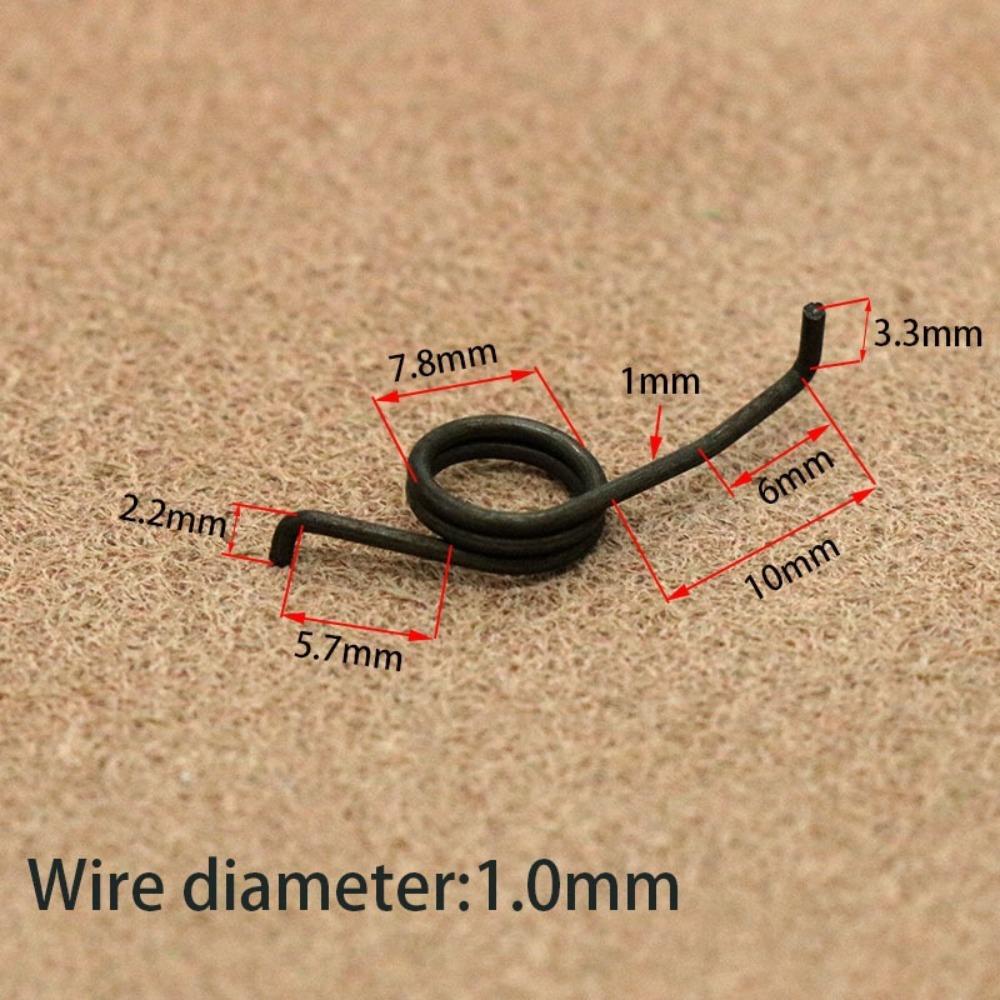 10pcs Torsional Spring Fishing Reel Spring for For Daiwa 1000-2000/ 2500-6000