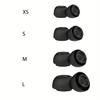 Silicone Ear Tips &Earphone Cleaner for Airpods Ear Pad Earplugs Soft Ear Caps Have Pressure Relief Port Comes with Cleaning.