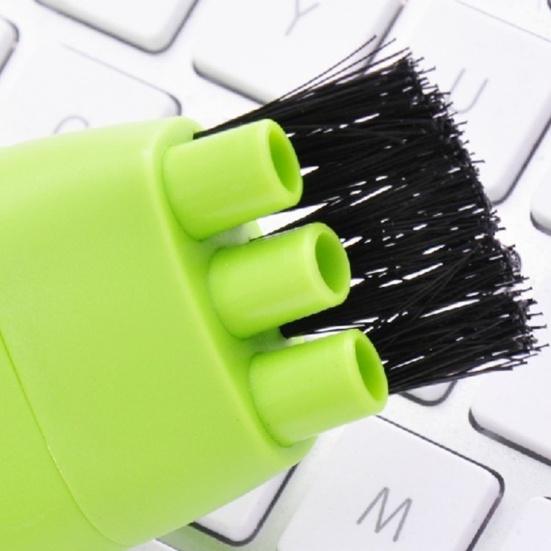 Keyboard Cleaner Strong Suction Portable Mini USB Vacuum Handheld Keyboard Dusting Brush for Computer