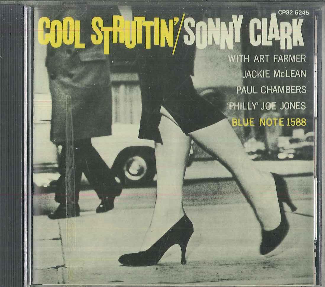 

CD СОННИ КЛАРК - Cool Struttin CP325245 BLUE NOTE 1986 Япония Джаз Б/у