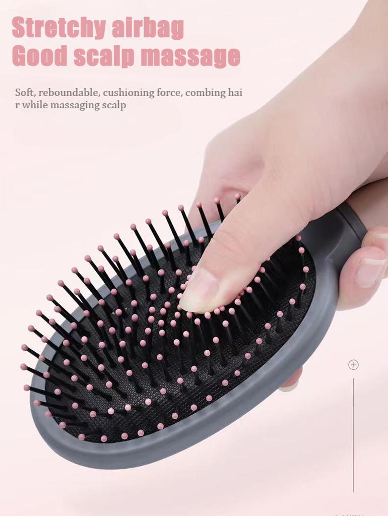Airbag Comb High Skull Top Big Curved Comb Fluffy Hair Massage Styling Girls Comb