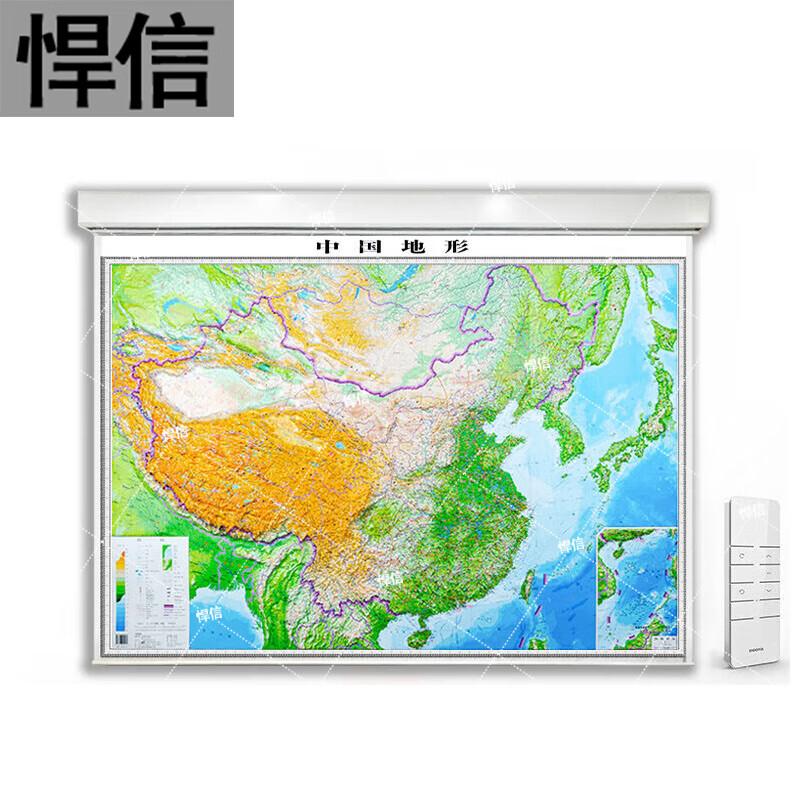 Hanxin Electric Roll-Up Map Display System