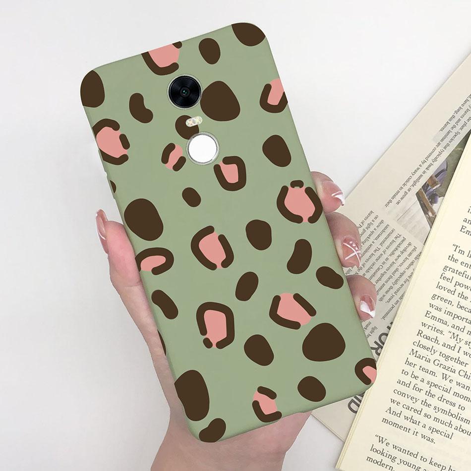 Cute Cartoon Case For Xiaomi Redmi 5 Plus Case Soft Painted Matte Silicone Back Cover For Redmi5 Plus Redmi 5+ Phone Cases Funda
