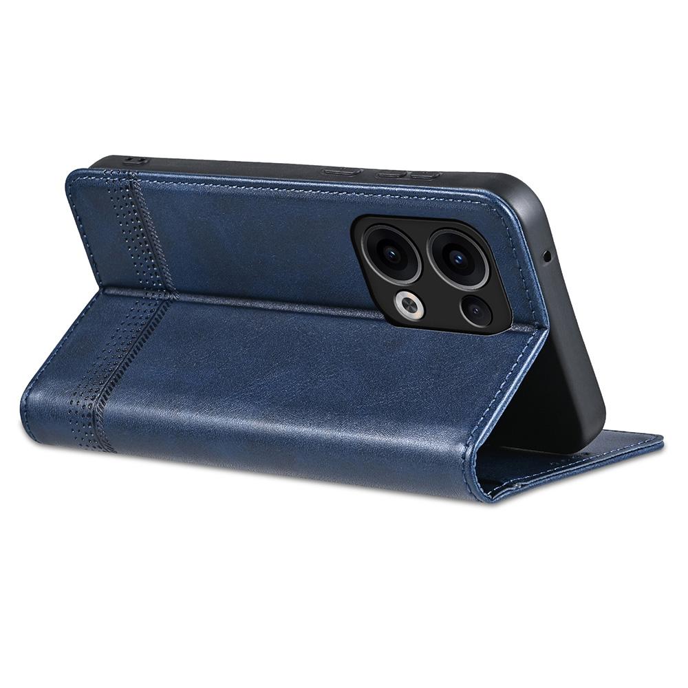 AZNS For Oppo Reno13 5G (Global) Case Cowhide Texture PU Leather Wallet Phone Cover