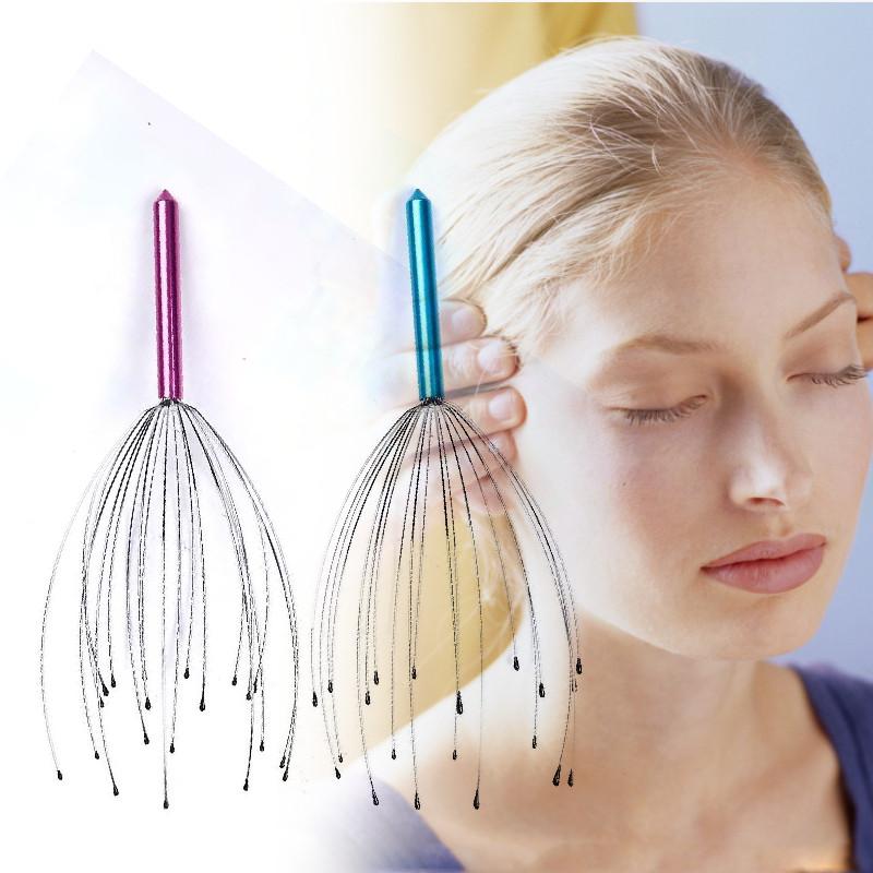 Head Relax Massager Healing Neck Claw Antistress Pain Relief Scalp Headache Spa