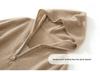 Women's Faux Two-Piece Hooded Cashmere Cardigan - Autumn/Winter Knit Outerwear Sweater