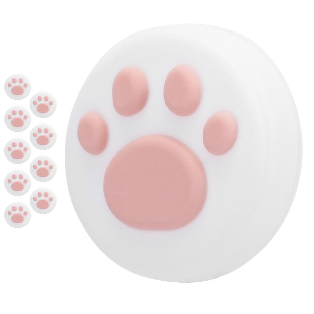 Cat Paw Thumb Grips Cover Joystick Rocker Silicone Cap Universal for Switch Switch Lite