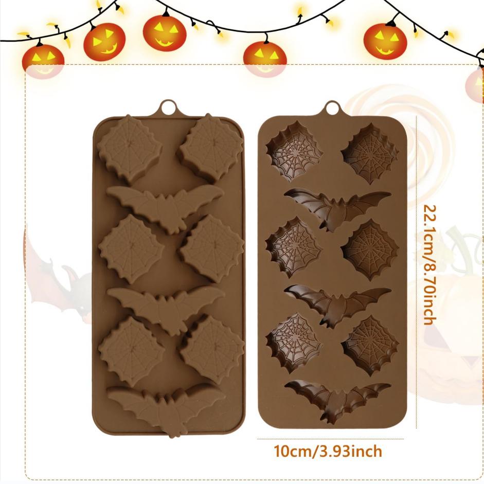 ALLY-MAGIC halloweenská silikonová forma dýňové formy na ledové kostky Formy na cukroví Formy na pečení Formy na fondanty Y6-WSTPMJ (Dýně)