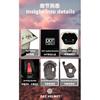 ORZ-S802 Motorcycle Helmet, DOT Men's and Women's Full Face Helmet, Personalized, Cool, All Season, Big Tail Wing Helmet