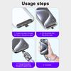 C to C 240W Charging Cable 2-in-1 Cell Phone Lanyard Wearable Bracelet Portable 5A Fast Charging USB-C Data Cable for Smartphones Tablets Laptops
