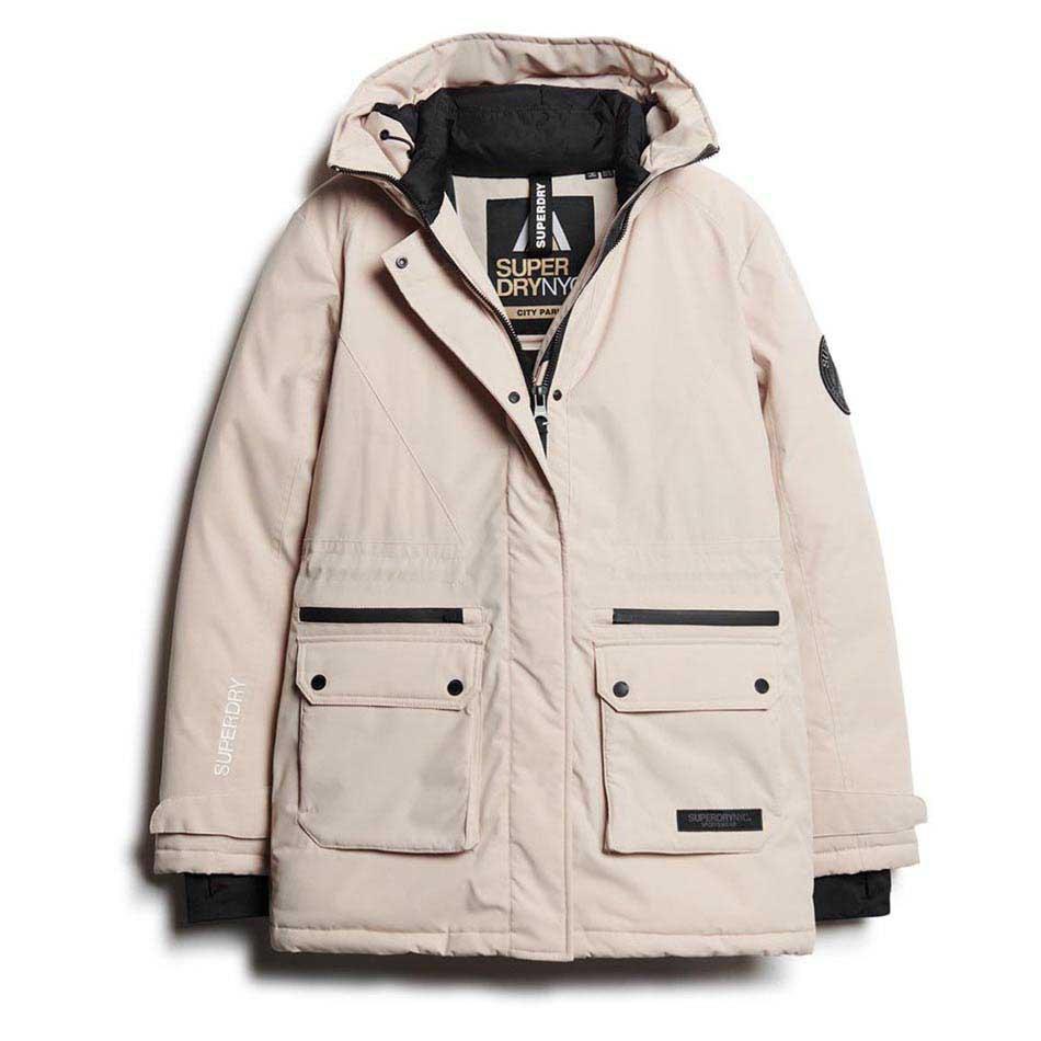 Superdry Damen Beige Parka City - Bild 2