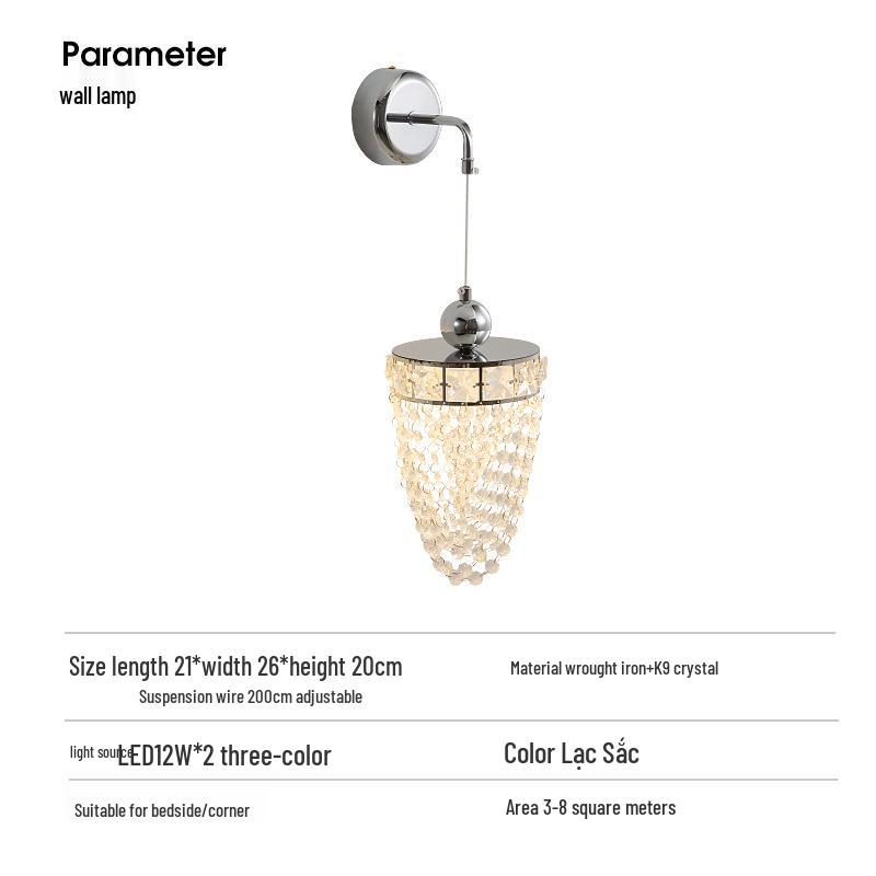 Italian Crystal Chandelier: Elegant Dining Room Light for High-End Atmosphere