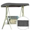 Outdoor Swing Seat Covers Replacement Canopy UV Protection Garden Waterproof Swing Chair Canopy Cover Porch Hammock Covers