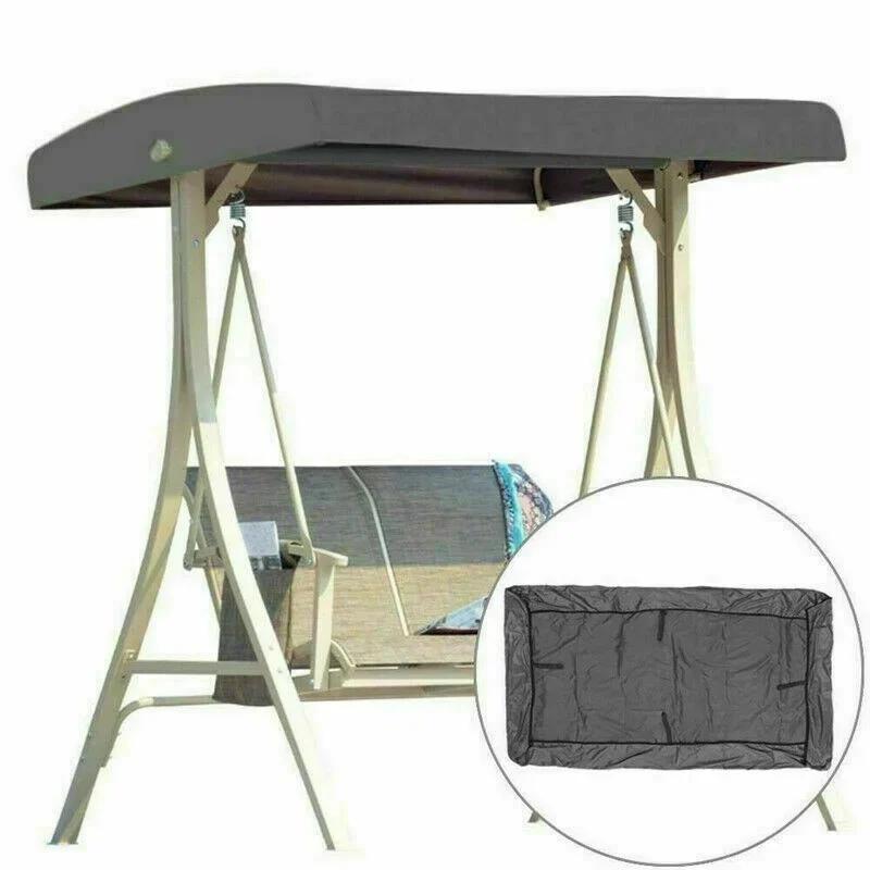 Outdoor Swing Seat Covers Replacement Canopy UV Protection Garden Waterproof Swing Chair Canopy Cover Porch Hammock Covers