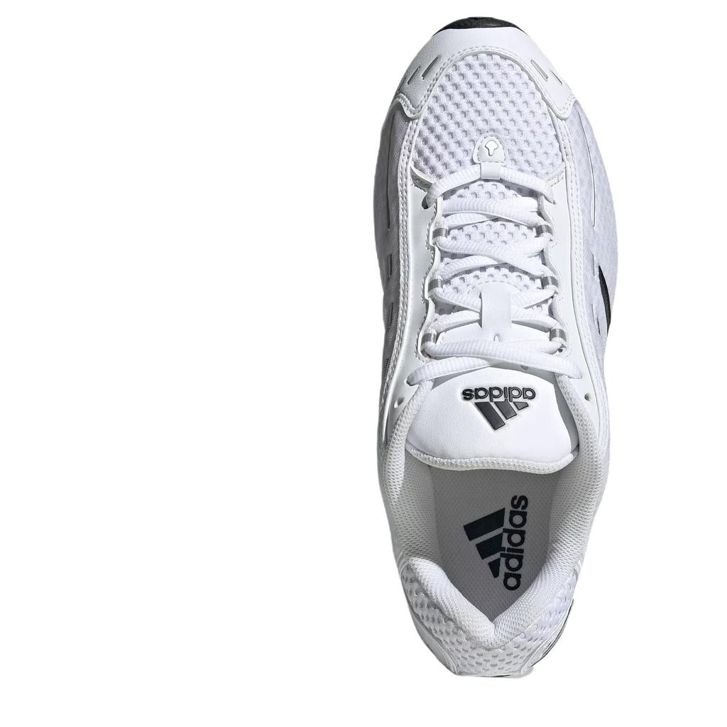 Adidas Megaride O1 Bílo-černé Unisex tenisky Cloud-White Core-Black Stříbrně metalické JH5520