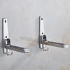 Stainless Steel Microwave Oven Rack Foldable Oven Shelf Retractable Kitchen Accessories Storage Rack Wall-Mounted Oven Rack
