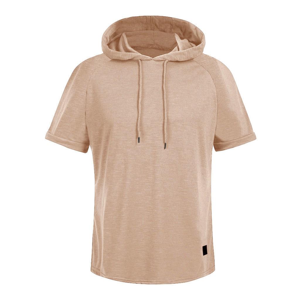 Short Sleeve Hoodie Top Blouse 