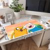 1Pc Adventure Time Friendship Gaming Mouse Pad Keyboard Desk Mat Non-slip Rubber Lock Edge Waterproof Computer Mousepad for Office Home Decor S1111