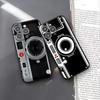 Retro hudební kazety Fotoaparát Pouzdro na telefon Pro 16 Pro Max Iphone 15 14 Pro Max 13pro 11 X Xs Xr 8 7Plus Silikonový kryt