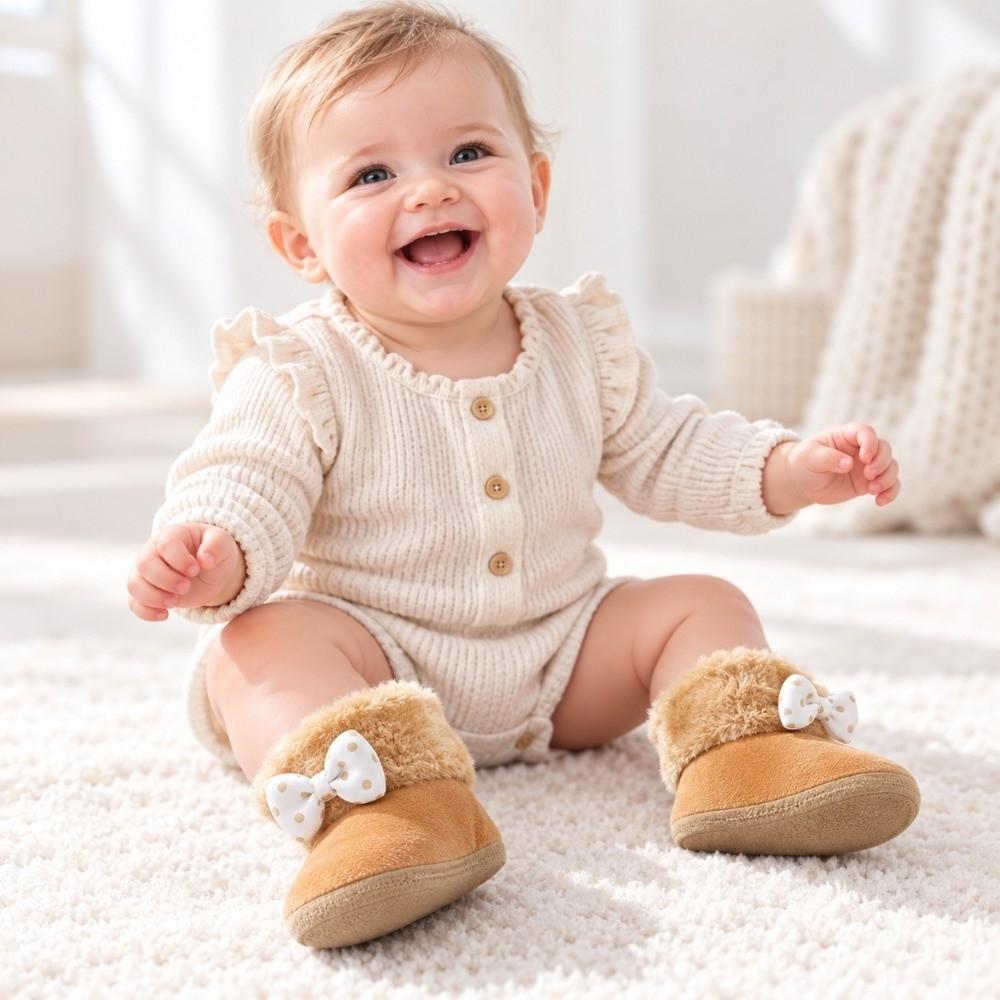 Soft Sole Newborn Baby Shoes Winter Baby Footwear Durable Infant First Walking Shoes