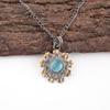Blue Cat's Eye Gemstone Pendant, 925 Sterling Silver Pendant Jewelry, Handmade Jewelry Pendant, Balancing Jewelry Gift For Women